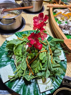  at Chongqing Donghua Temple Vegetarian Hot Pot in Chongqing