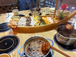  at Chongqing Donghua Temple Vegetarian Hot Pot in Chongqing