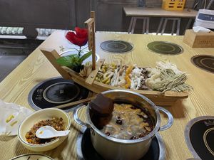   at Chongqing Donghua Temple Vegetarian Hot Pot in Chongqing
