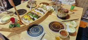   at Chongqing Donghua Temple Vegetarian Hot Pot in Chongqing