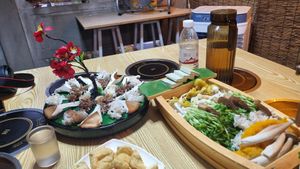  at Chongqing Donghua Temple Vegetarian Hot Pot in Chongqing