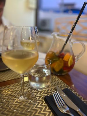 Yummy sangria! at OLI wine&dine in Lagos