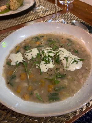 Vegetable feijoada  at OLI wine&dine in Lagos