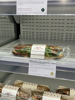 Veganes Baguette  at Pret A Manger wertheim in Wertheim