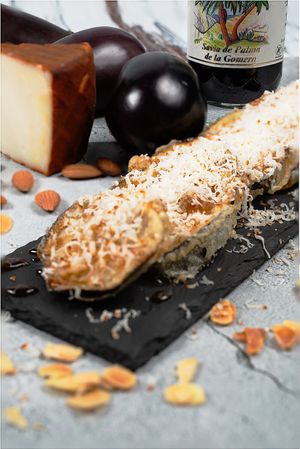 Berenjenas tempurizadas at Oishii in Tenerife