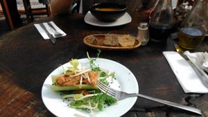 one of the starters at La Fraternal in Santiago