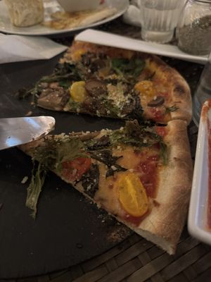 Veg pizza   at Back Porch Pizza Bar in Mount Dora