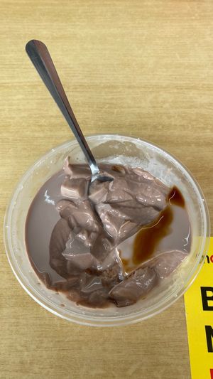 Chocolate flavour  at Y2k Cold Tofu in Penang