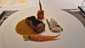 Truffle lions mane mushroom at Vegi Plus in Shanghai