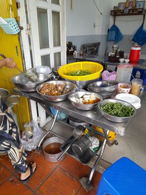 Kitchen at Co Tâm Chay in Ho Chi Minh City