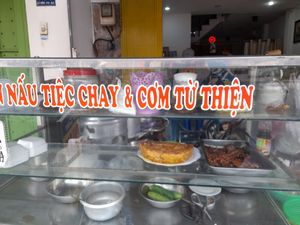 Stall outside at Co Tâm Chay in Ho Chi Minh City