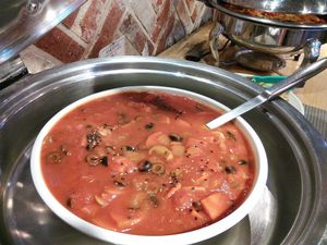 spaghetti sauce at Garobee Well Being Buffet in Jeonju