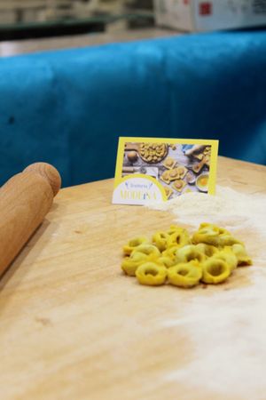 Tortellini vegani at Trattoria MODErNA in Montale