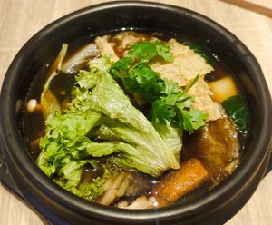 Herbal bowl at Greendot 绿一点 - Bedok Mall in East Singapore