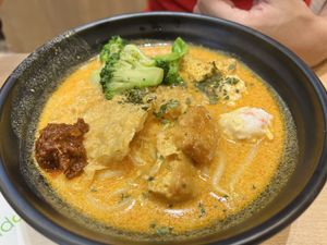 Laksa $8.50  at Greendot 绿一点 - Bedok Mall in East Singapore