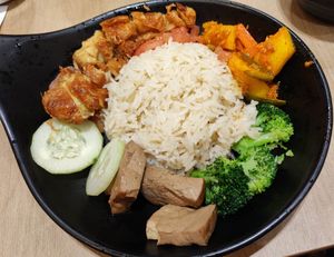 Crispy Beancurd Sesame Rice at Greendot 绿一点 - Bedok Mall in East Singapore