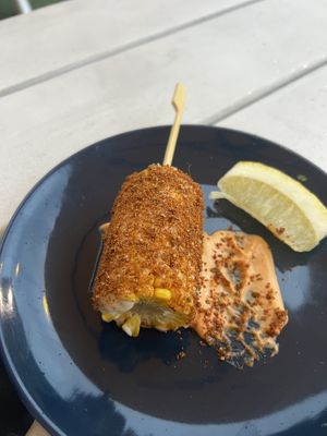 Elote (one missing I ate it sorry)   at Hotel Mexico in Yarraville