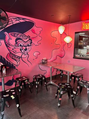 Seating area   at Banh Banh in Copenhagen