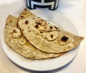 Tandoor roti at Mumbaikar's - Studio City in Dubai