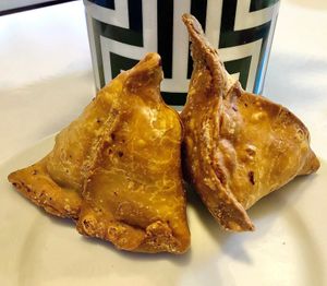Samosas  at Mumbaikar's - Studio City in Dubai