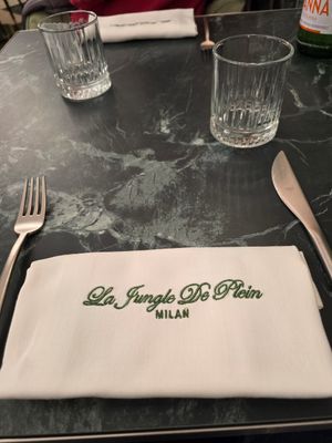 The place at La Jungle de Plein in Milan