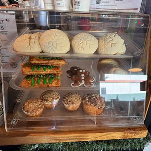 vegan baked goods   at Cafeina Cafe in San Diego