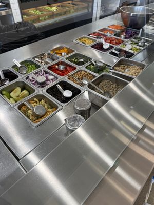 Ingredients   at Simply Salad in Torrance