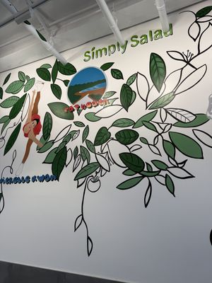 Mural  at Simply Salad in Torrance