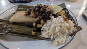 Oaxacan Oyster Mushroom Tamales at The Huntsman in Tallahassee