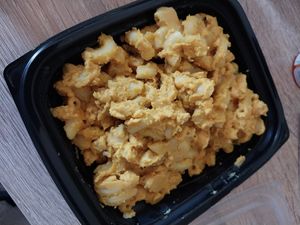 vegan cashew mac & cheezy at Common Ground Co-op in Urbana