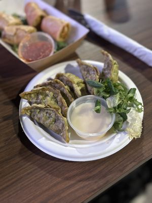 Gyozo  at XO in Swansea