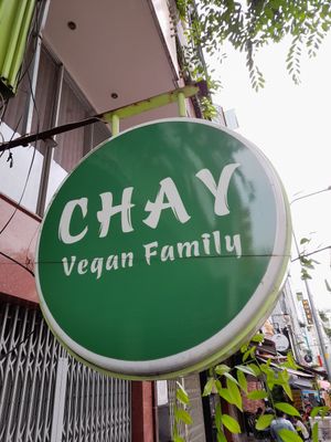 Sign outside at Chay Vegan Family - Hệ thống ẩm thực Chay in Ho Chi Minh City