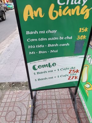 Sign outside at Chay Vegan Family - Hệ thống ẩm thực Chay in Ho Chi Minh City