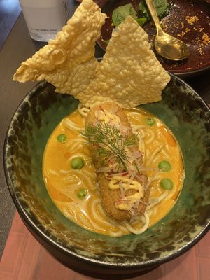 crab   at Vegan Pranakhon in Bangkok