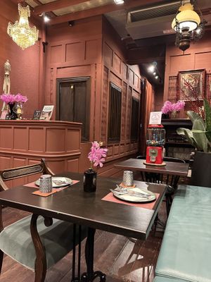 Very cute atmosphere  at Vegan Pranakhon in Bangkok