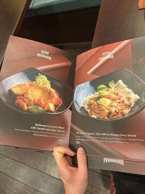   at Vegan Pranakhon in Bangkok