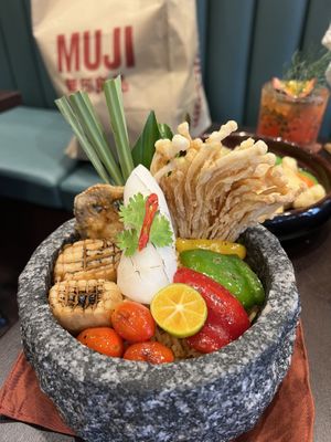   at Vegan Pranakhon in Bangkok