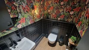 WC at Green Gold Café in Langballig