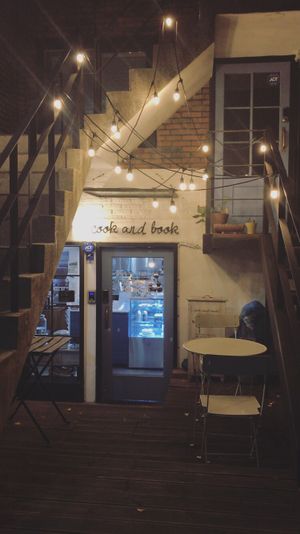 Entrance  at Cook and Book 쿡앤북 in Seoul