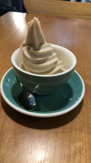 Vegan soft serve! at Cook and Book 쿡앤북 in Seoul