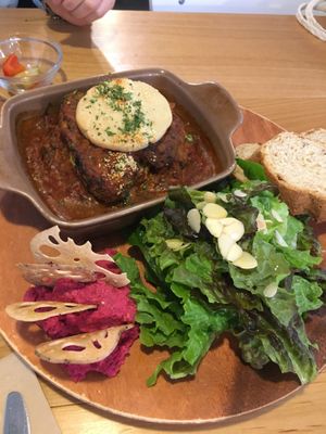 Eggplant lasagna 😍 at Cook and Book 쿡앤북 in Seoul