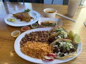 Feast for one 😍  at BZ Taco in Redlands