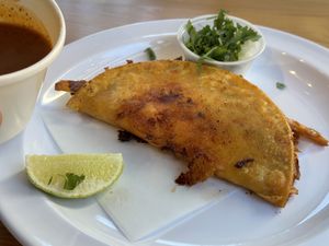 Quesabirria  at BZ Taco in Redlands