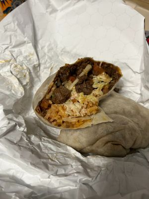 Carne Asada Burrito? at BZ Taco in Redlands