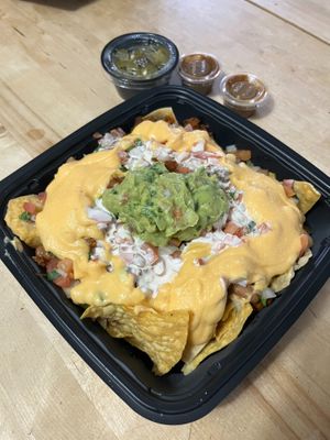 Nachos at BZ Taco in Redlands