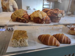 Fresh pastries at NOT SO VEGAN in Matosinhos