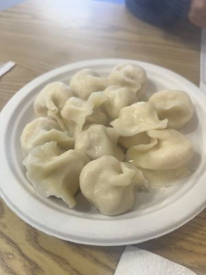 Vegetable dumplings  at Today Food in San Francisco