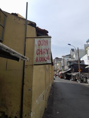 Outside at Thiên Hươn in Ho Chi Minh City