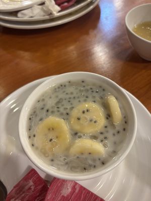 Banana and sago pudding   at Nhà Hàng Buffet Chay An Lac in Hanoi