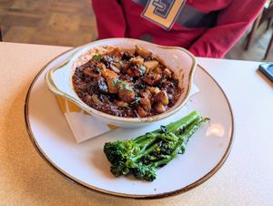 Vegan hash at Brightside in Stretton